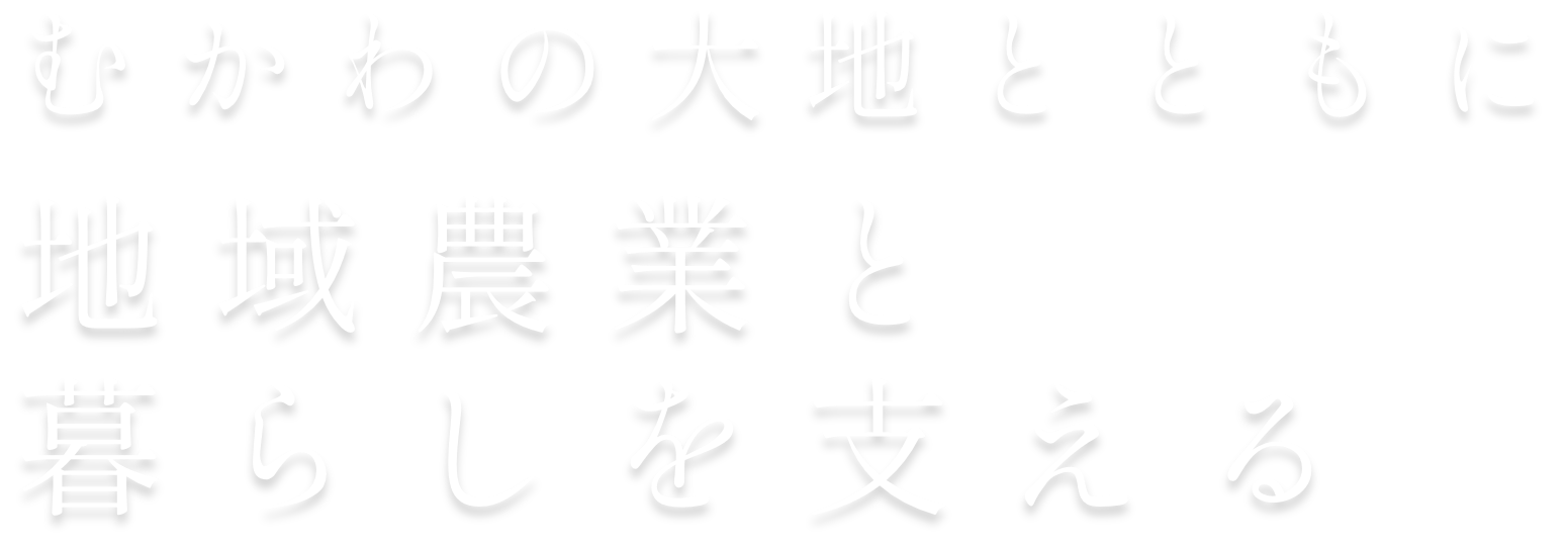穂づくり育む むかわの農業